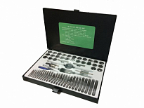 Набор метчиков и плашек RF-M060-3:метрический и дюймовый 60пр.ROCK FORCE /1